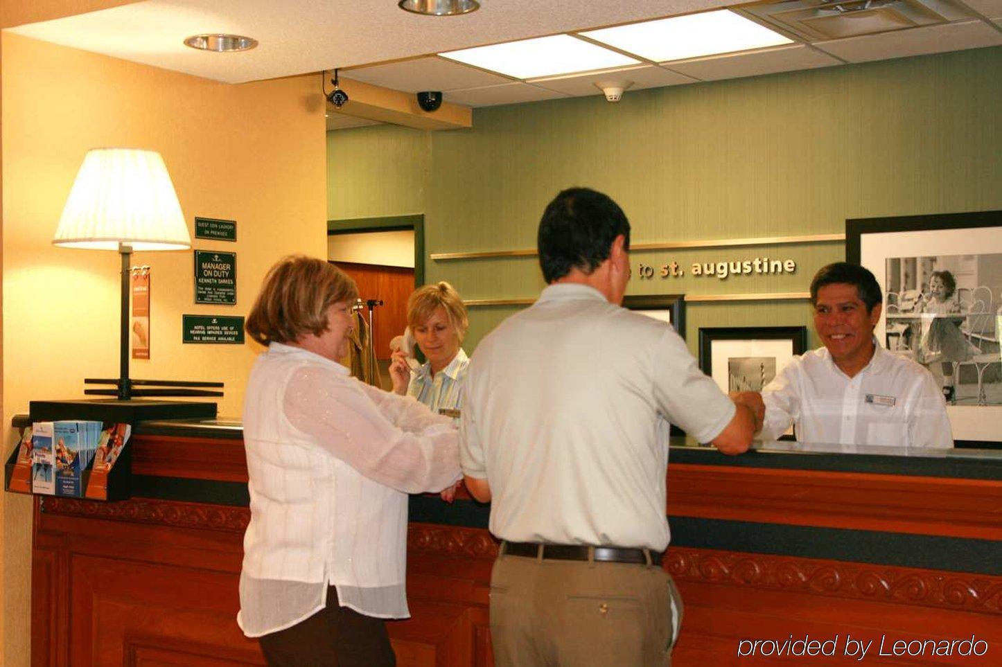 Hampton Inn Saint Augustine-I-95 Interior foto